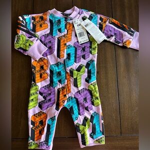 Colorful Graphic Kids One Piece